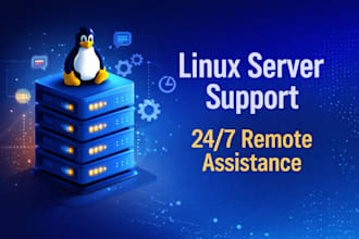 provide linux server administration and troubleshooting support
