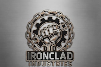 design a strong and professional heavy duty logo for your brand