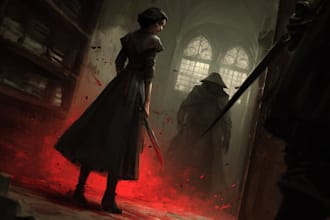 design creepy scary terrifying horror illustration art