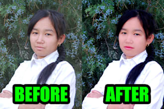 edit and retouch photos professionally