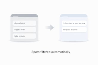 fix your website contact form spam