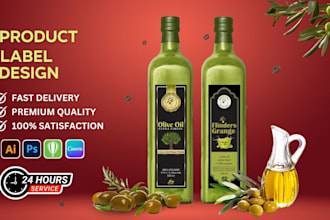 do premium product packaging and label design