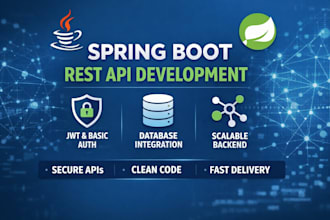 build java spring boot backend rest apis