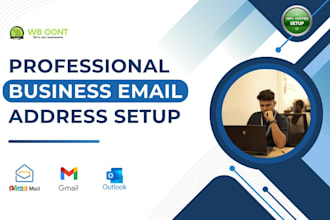 setup zoho mail, google workspace or microsoft 365 for your business