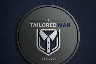 design a stylish and professional mens shirt brand logo