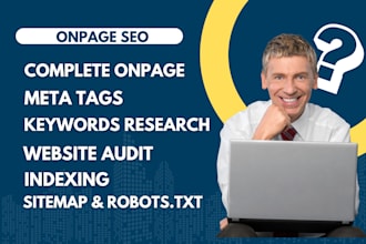 do advanced on page and technical SEO