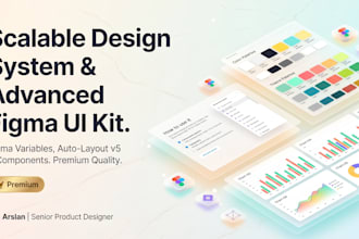 build a scalable design system and figma UI kit