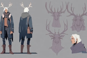 design a concept art character or object