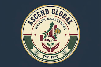 design finance, investment, banking, money, accounting, business logo