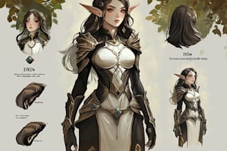 dnd character art and dnd character art