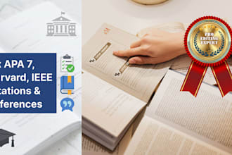 fix apa 7, harvard, ieee, ama citations and references