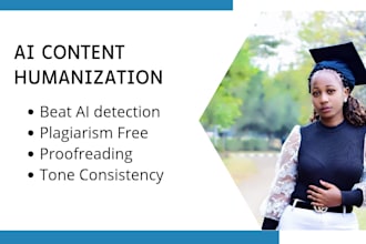 humanize ai content into original plagiarism free writing