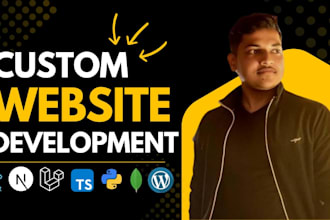 build SEO ranking custom website, cto, fullstack development