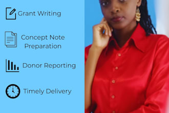 craft grant proposals and donor reports