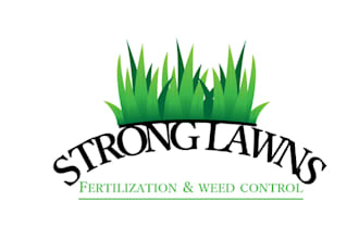 produce a sweet lawn logo for these grass holes