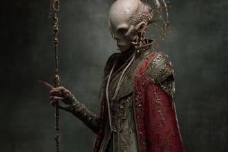 draw horror character art