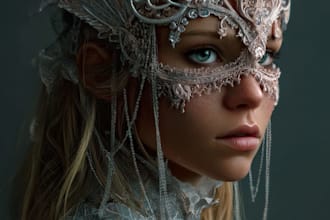 draw a fantasy character portrait