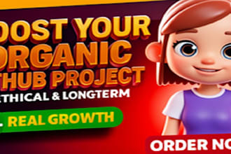 boost your organic github project