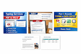 fast and accurate typing services