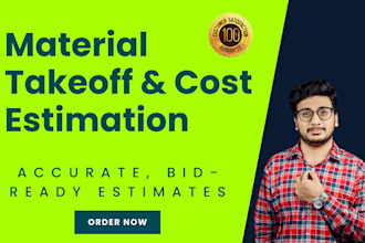 do accurate construction cost estimation, material takeoff, and boq