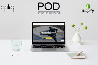 create a print on demand shopify store with apliiq dropship