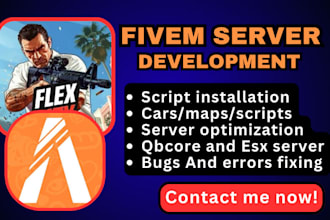 be your fivem server and script developer