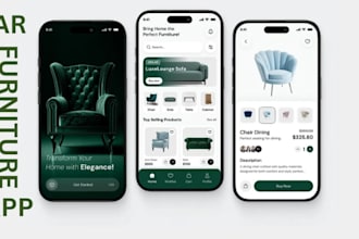 develop ar furniture app virtual 3d furniture app home decor app interior design