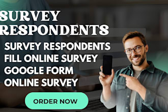 gather real survey respondents to fill online survey with targeted demographic