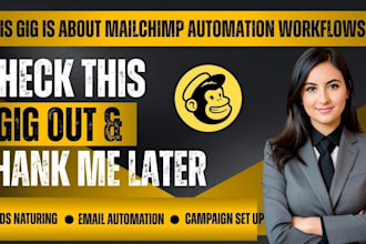 set up mailchimp automation workflows drip campaigns that drive revenue