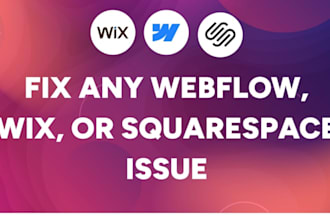update webflow website, fix bugs in webflow site, convert figma to webflow