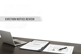 review real estate documents, eviction notices, and contract disputes online