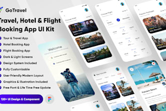 build mobile app, hotel booking app flight booking, taxi booking, travel booking