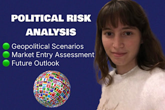 deliver geopolitical analysis and political risk report