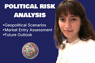 deliver geopolitical analysis and political risk report