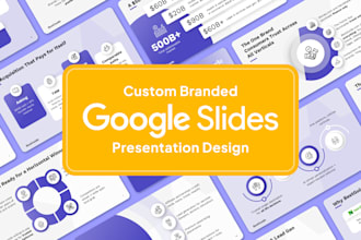 design or redesign google slides presentation or pitch deck