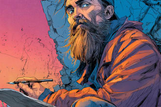 draw comic book illustration with comic book illustrator