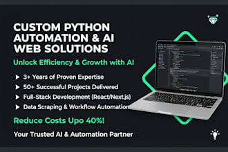 build a custom python ai automation tool