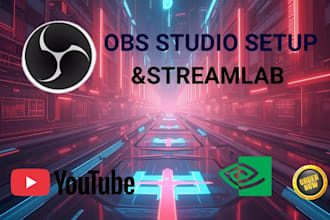 setup fix obs stream lab studio streaming recording you tube twitch facebook