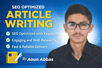 write professional articles for any niche