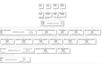 input your ancestral information on to a genealogists computer program