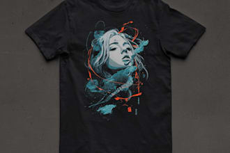 do typography tshirt graphics t shirt and merchandise design