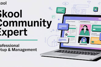 skool online community setup skool course creation course uploading