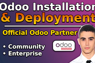 install and deploy odoo on vps server production ready