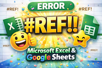 fix ref errors in excel formulas fast