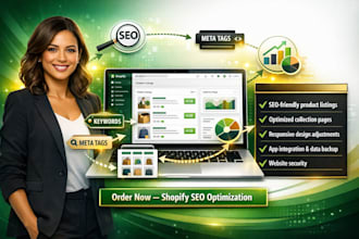 do shopify SEO listing and collection pages optimization