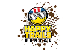 design outdoor polaris utv rental company logo