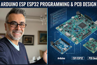 arduino esp esp32 programming and pcb design