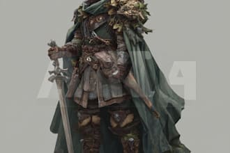 draw dnd character art illustration commissions