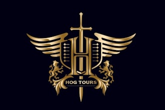 design amazing motorcycle tour company logo