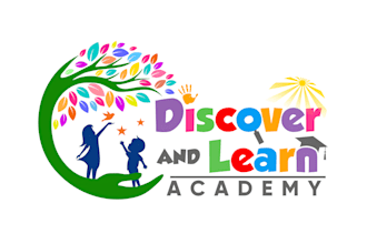 do colorful daycare or preschool logo design for kids learning centers